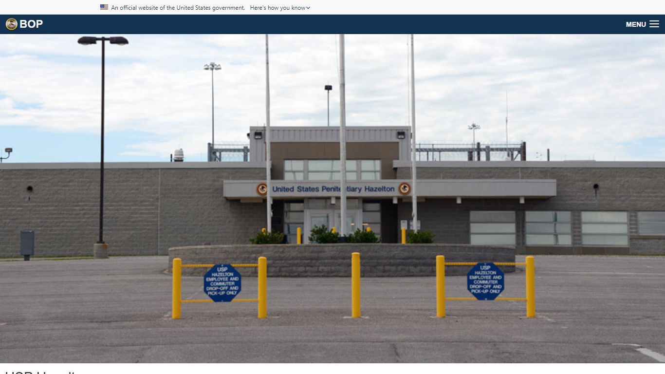 USP Hazelton - Federal Bureau of Prisons